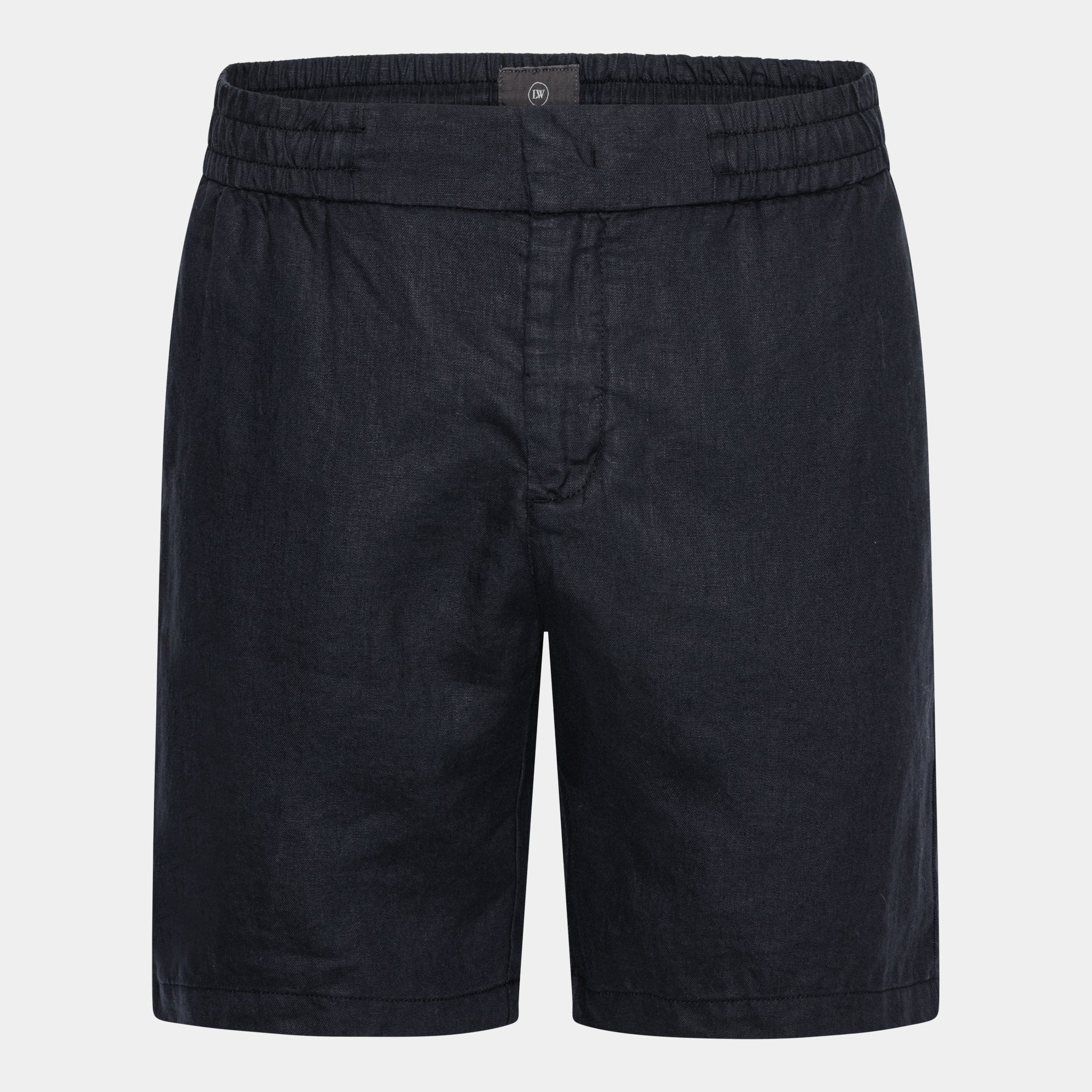 Navy Linen Shorts - 100% Linen