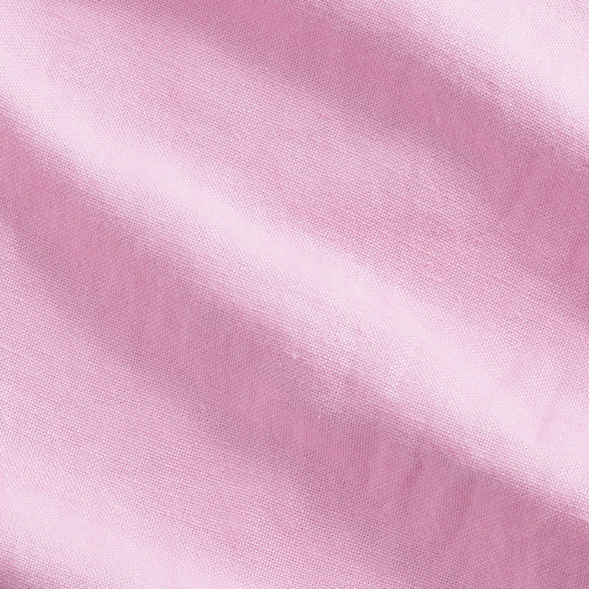 Pink Linen Blend Shorts