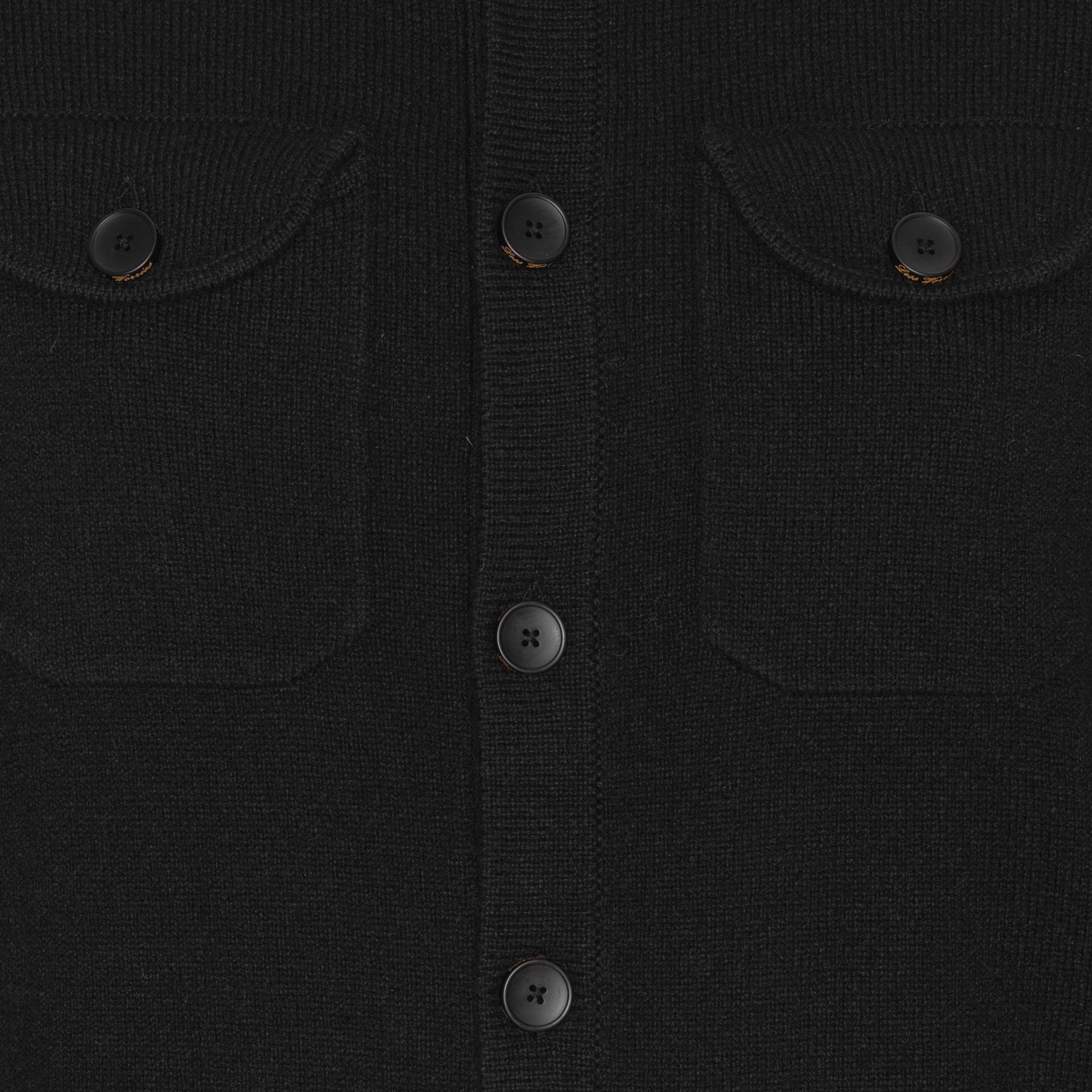 Svart Turtleneck Cardigan