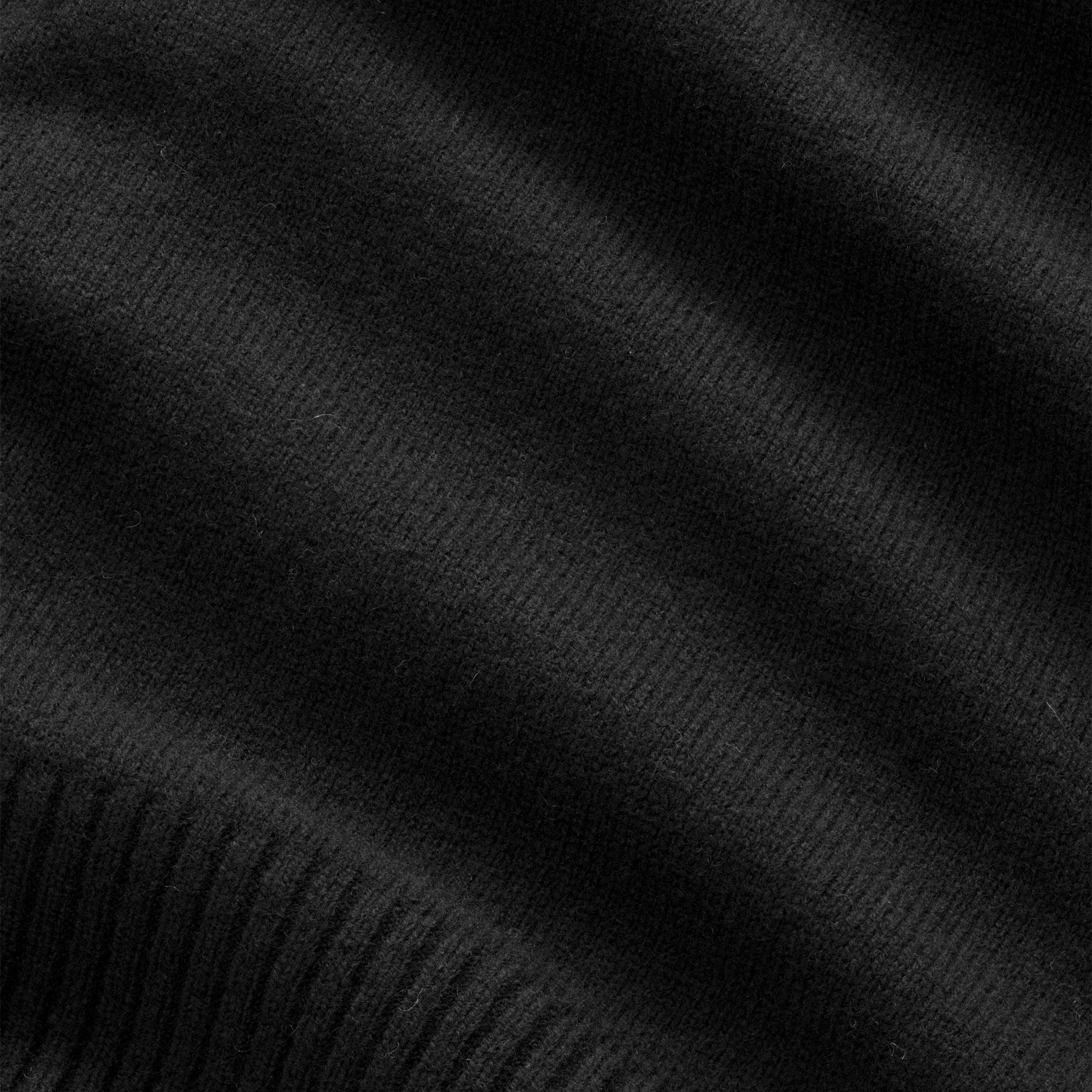 Svart Turtleneck Cardigan