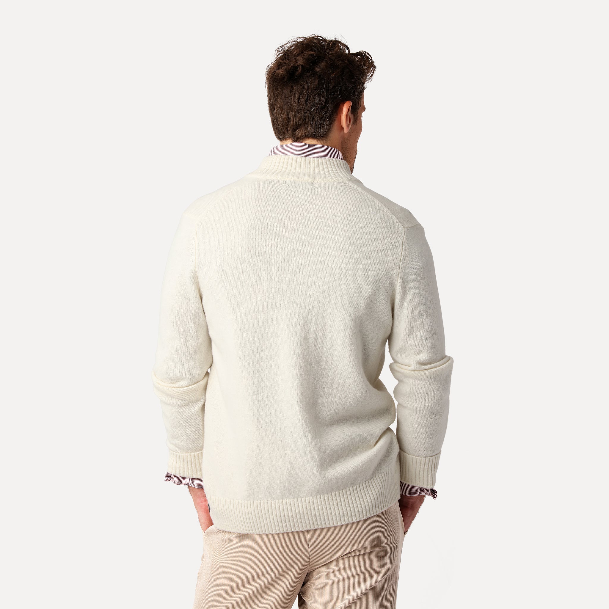 Pocket Cardigan Off-white