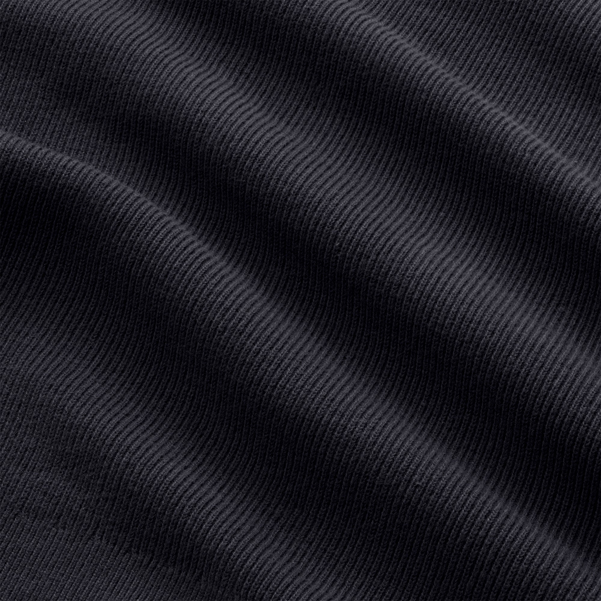 Marinblå stickad Half-Zip-tröja