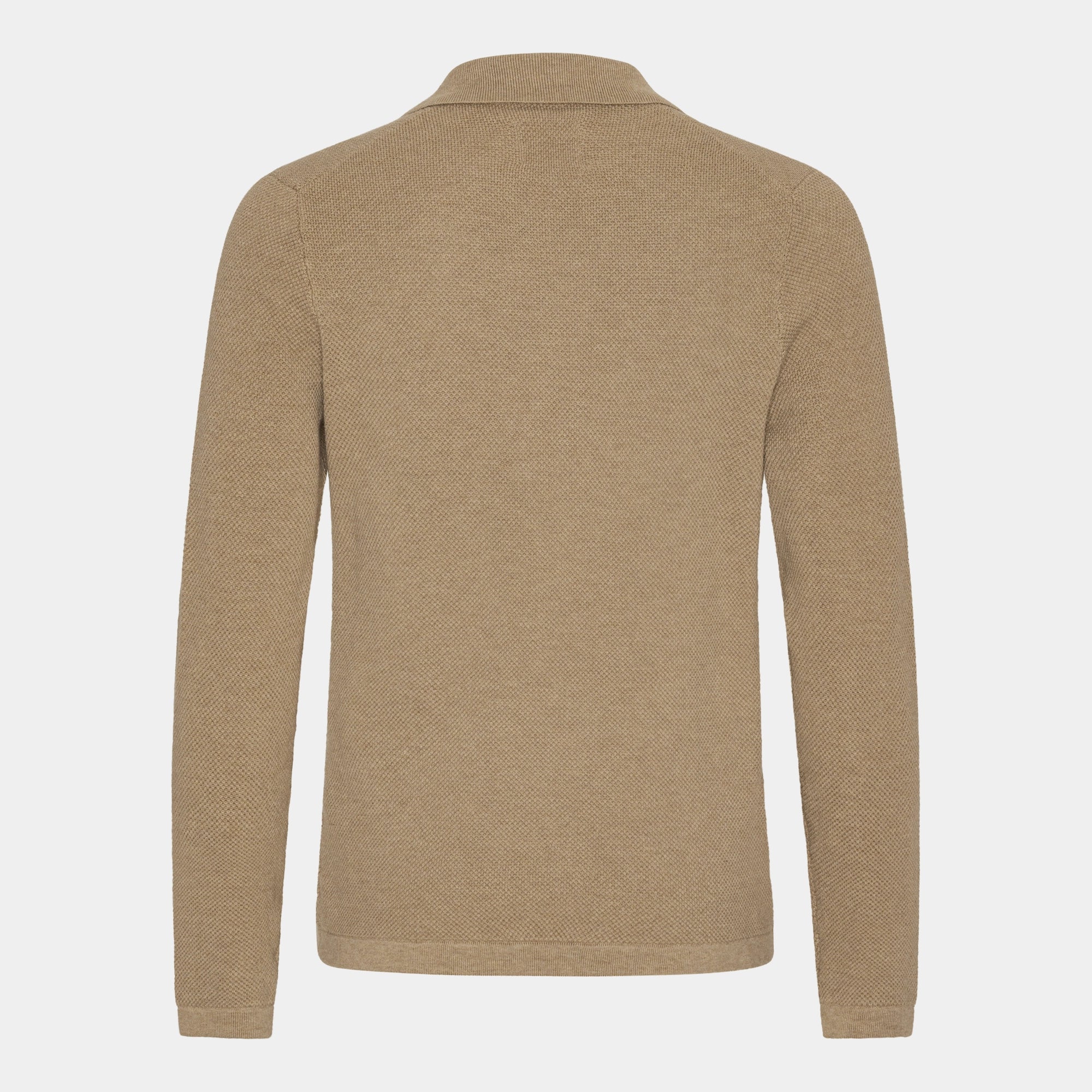 Sand Cotton Bowling Collar