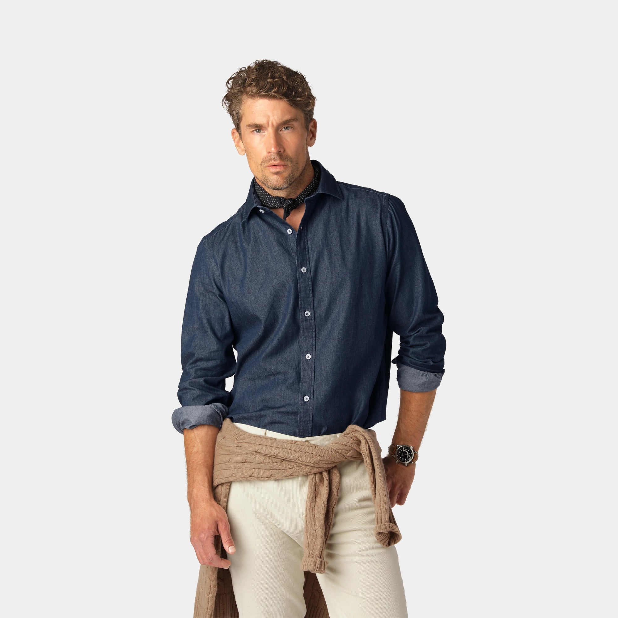 Dressed Denim Skjorta