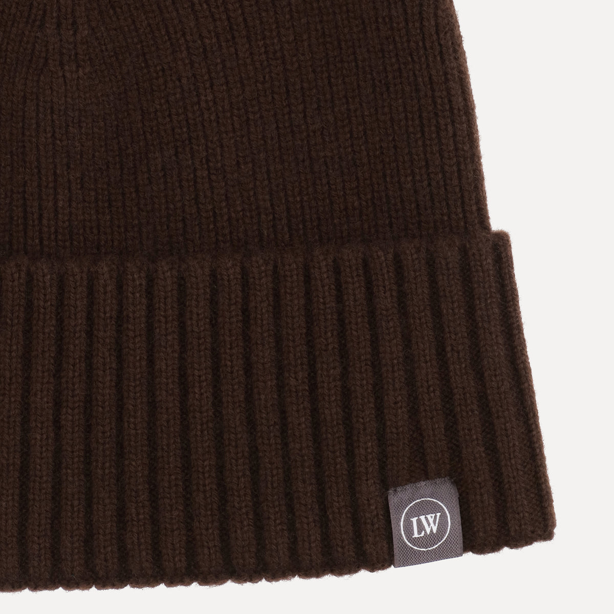 Cashmere Blend Beanie Chocolate