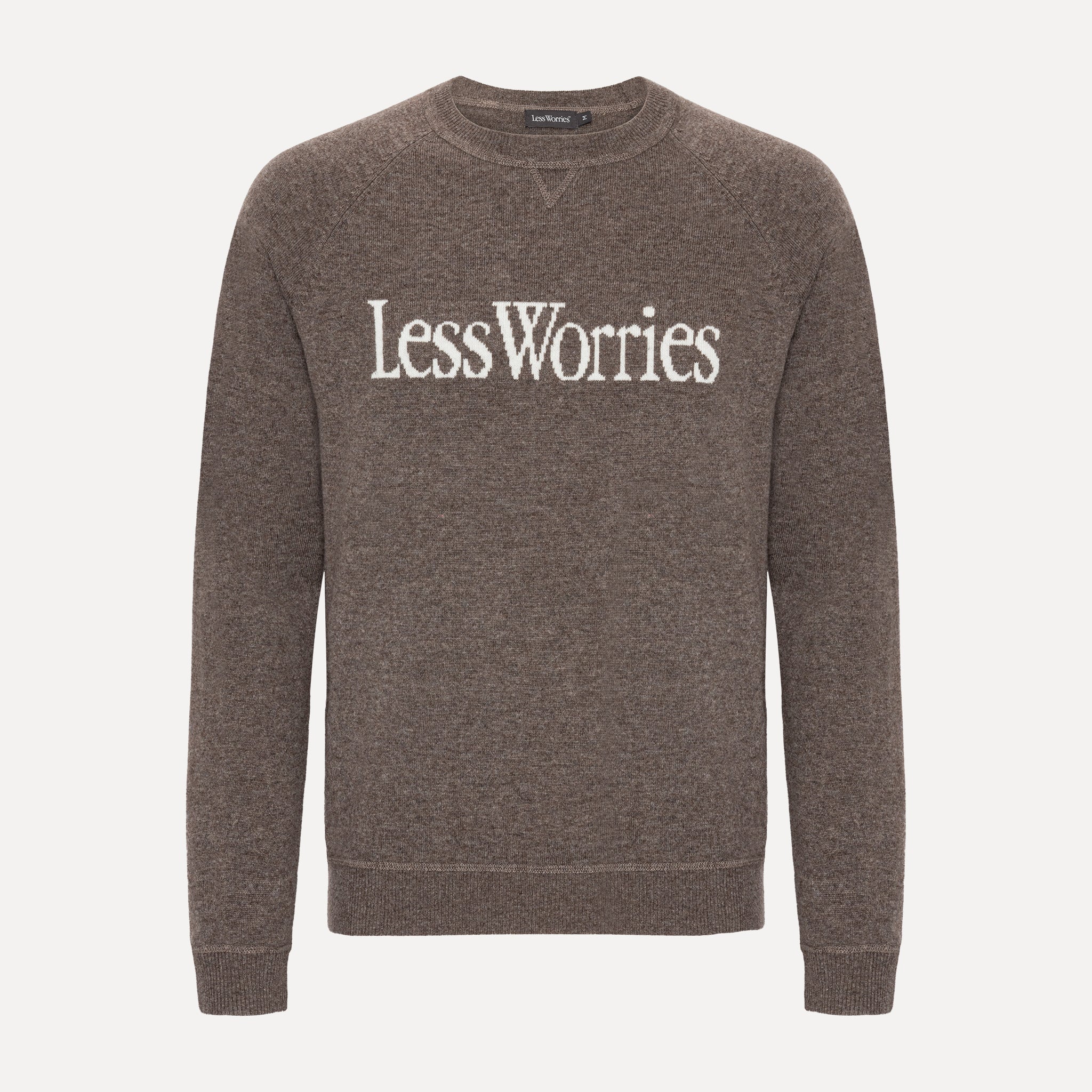 Cashmere Blend Logo Sweater
