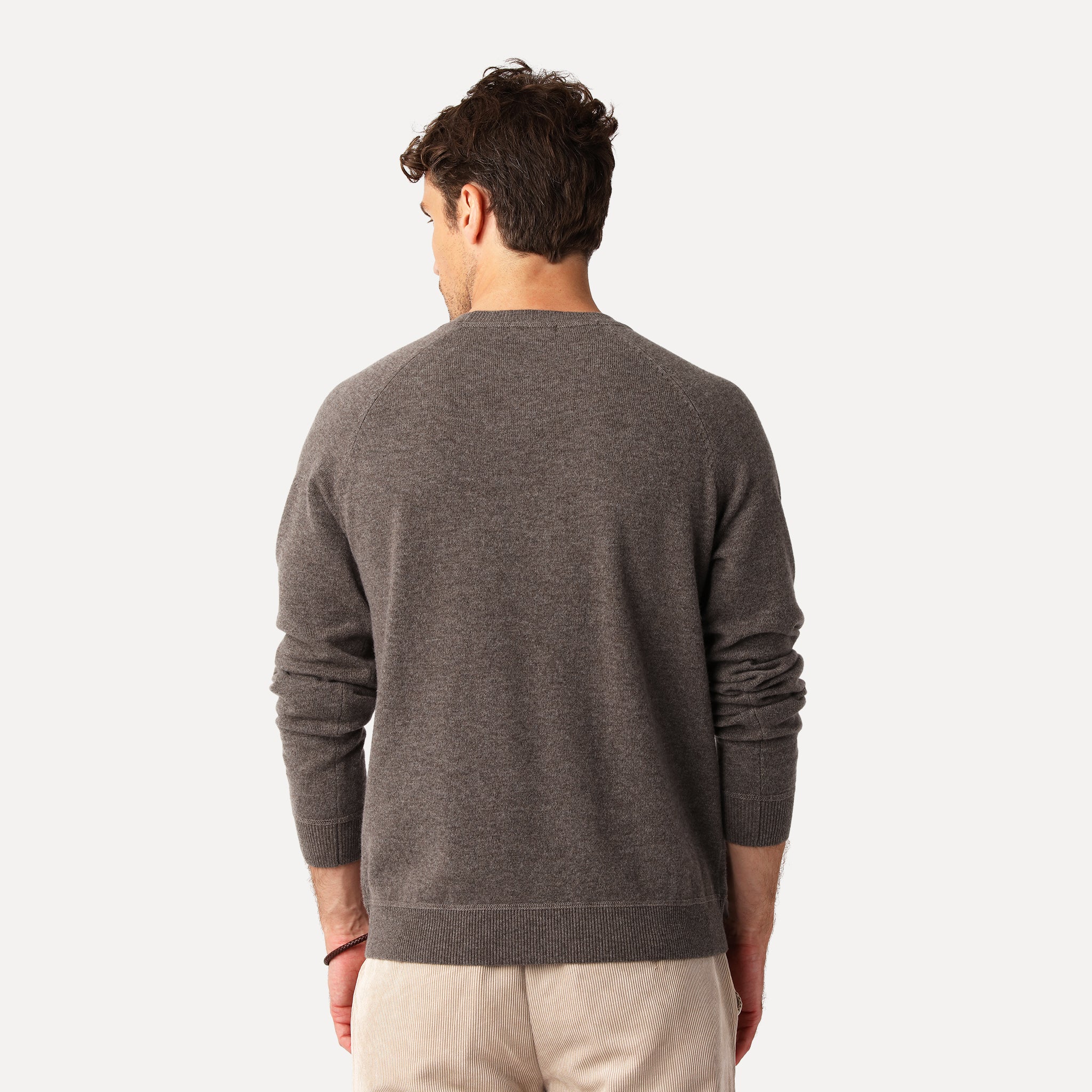 Cashmere Blend Logo Sweater