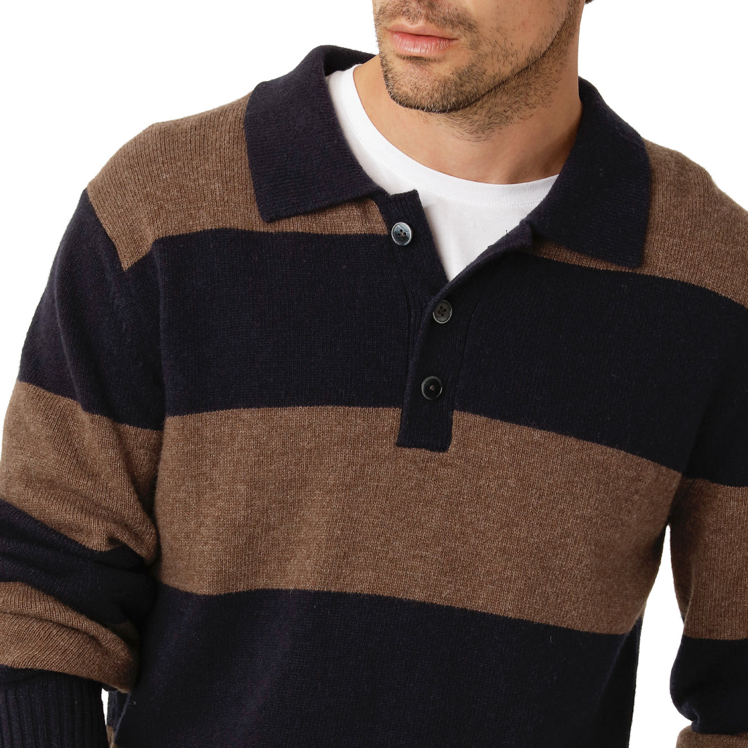 Block Stripe Sweater