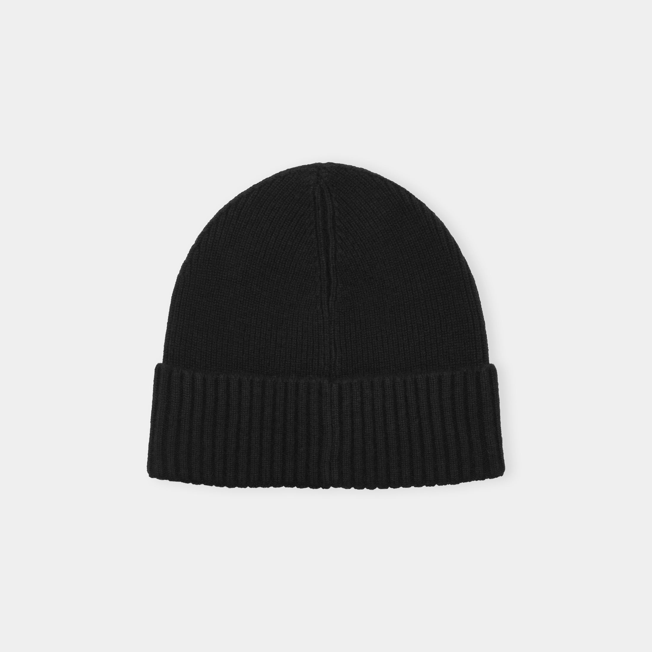 Herrmössa Wool Cashmere Beanie - Svart