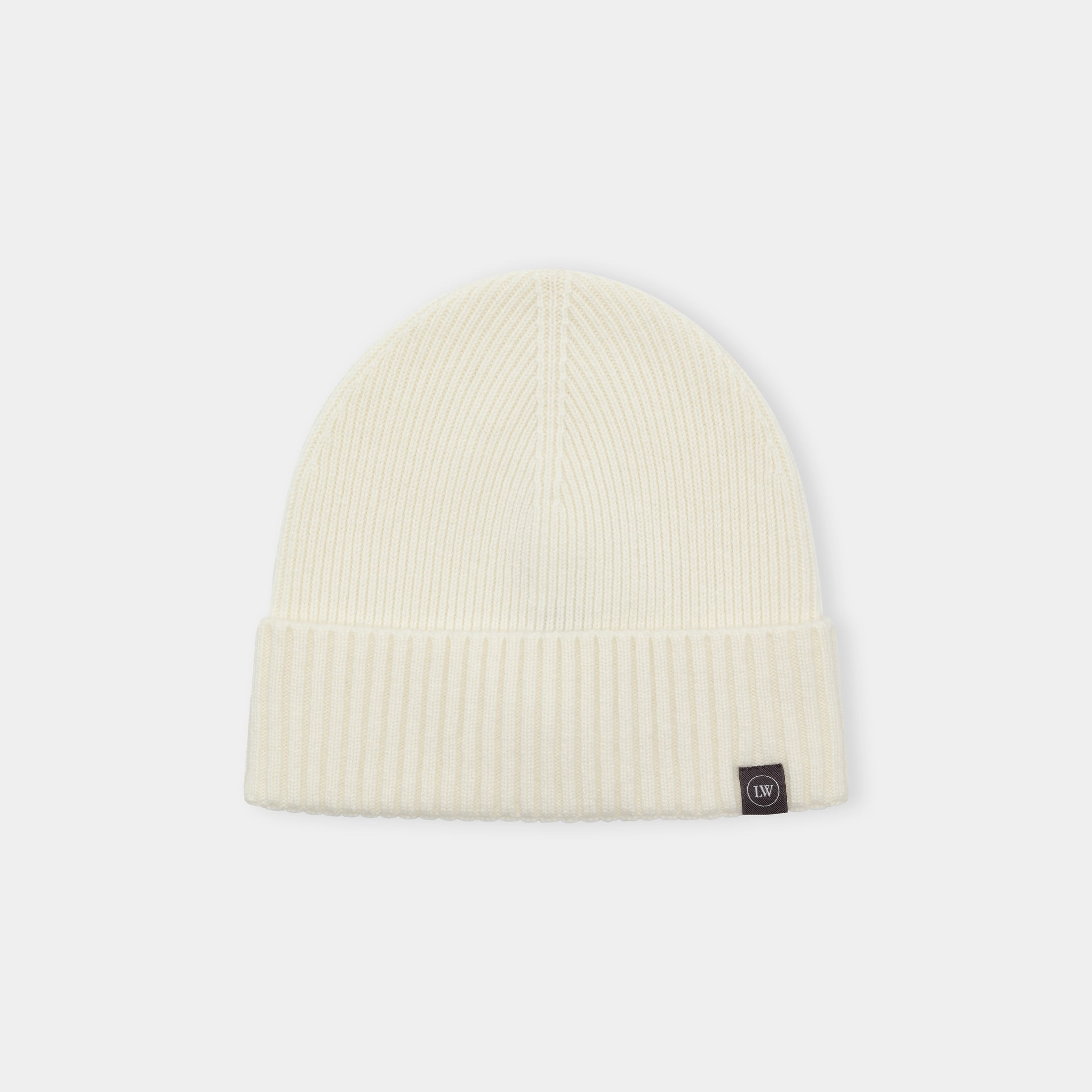 Herrmössa Wool Cashmere Beanie - Svart